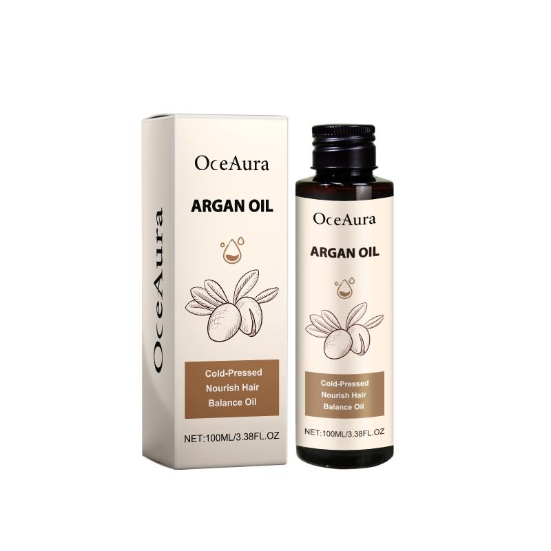 Чистое Марокканское Аргановое Масло Сильно Восстанавливающая Сыворотка Глубокого Увлажнения Усилитель Блеска для Вьющихся Волос и Кожи