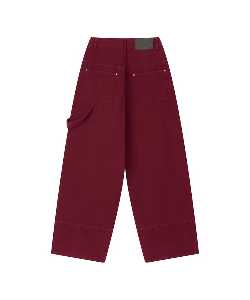 Брюки Lotaib Drop Line Oxford - Красные