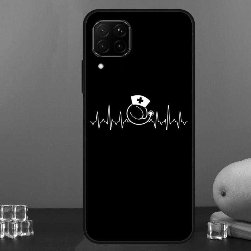 Nurse Heartbeat For Huawei Nova 9 10 SE 5T 12i 12s 11i Y91 Y90 Y60 Y70 Y72 Y61 P60 Pro P20 P40 P30 Lite Case