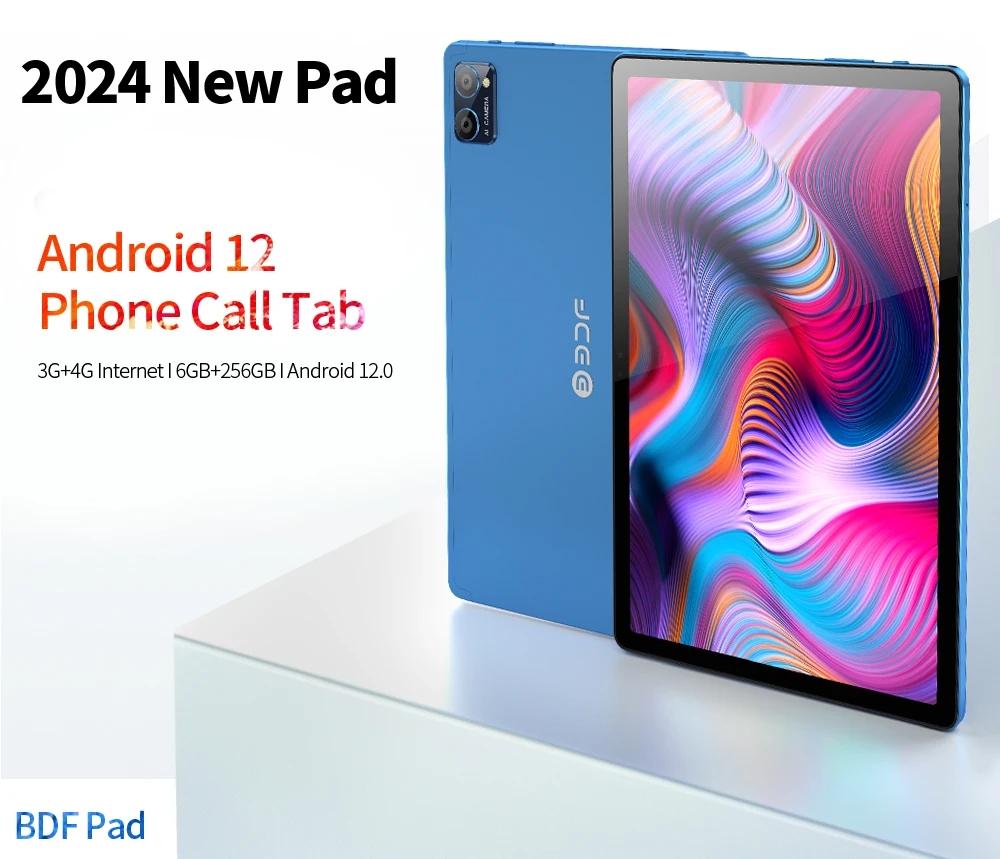 10,1-дюймовый планшетный ПК 8 ГБ ОЗУ 256 ГБ ПЗУ Android 12 Поддержка 4G LTE Интернет WiFi Интернет BT Глобальная версия