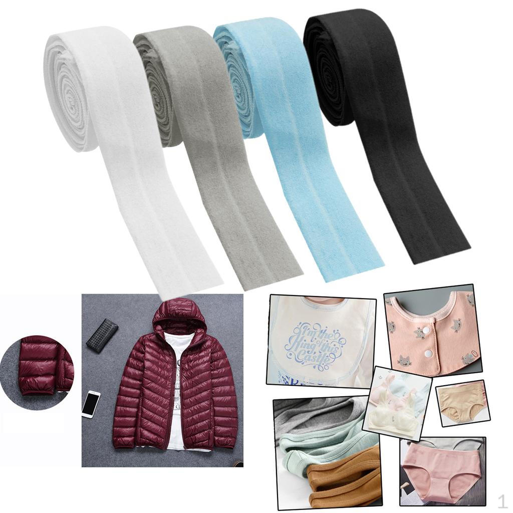 4 шт., 10 метров, обвязочная эластичная веревка для манжет для брюк, одежды своими руками