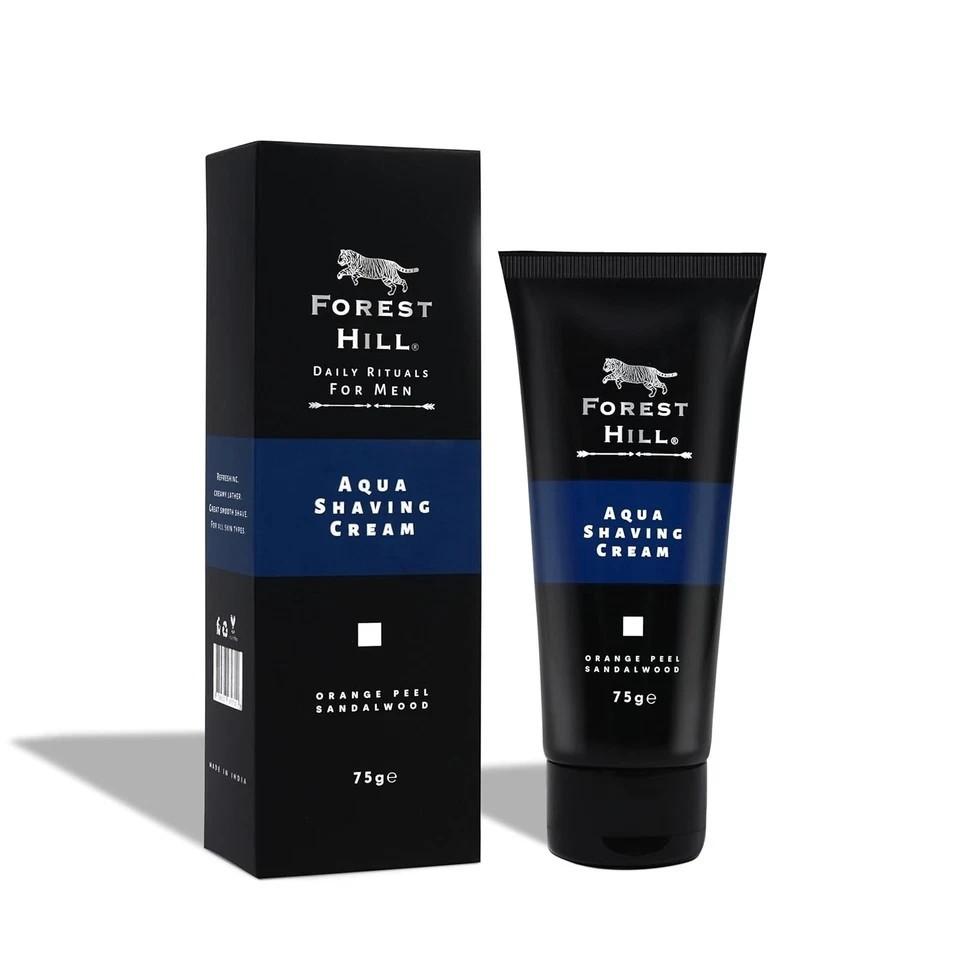 Forest Hill Aqua Shaving Cream For Men 75gm Each Set Of 2