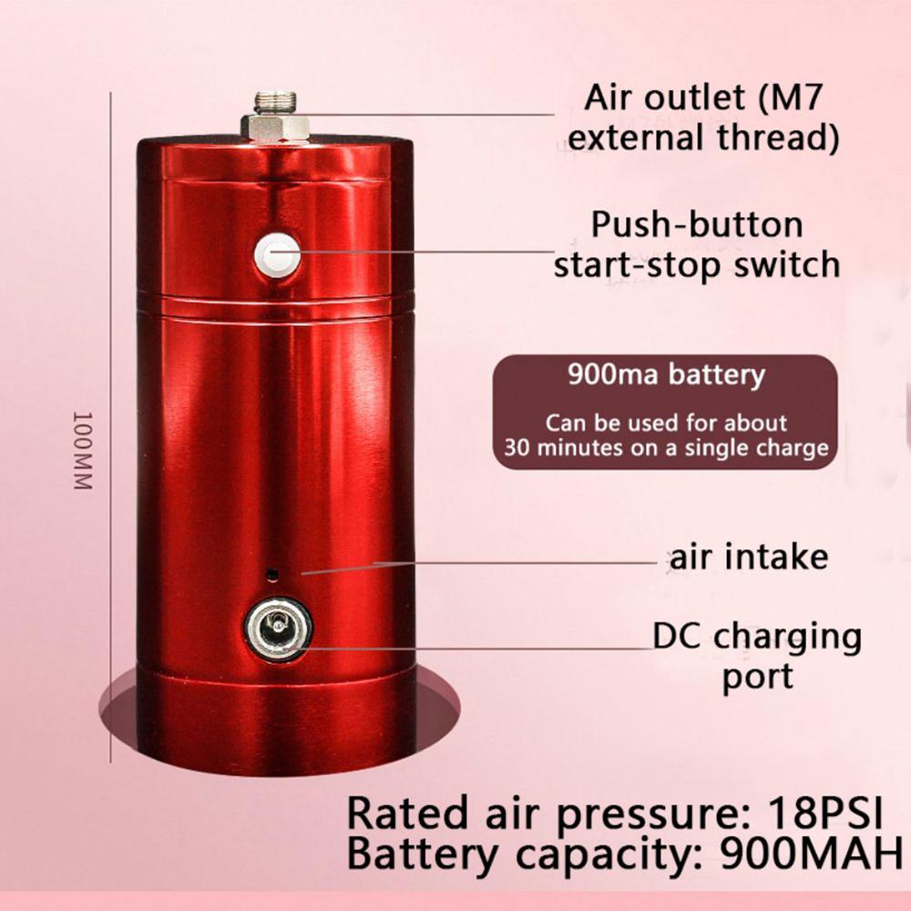 Многоцелевой портативный USB перезаряжаемый мини-электрический маленький аэрограф, набор воздушных насосов, модель, окраска распылением и окраска