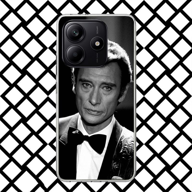 Johnny Hallyday Music Phone Case for Xiaomi Redmi Note 15 14 14S 13 12 12S 11 Pro Plus 11E 11T 11S 10S 5G Soft Cover Fundas Redm