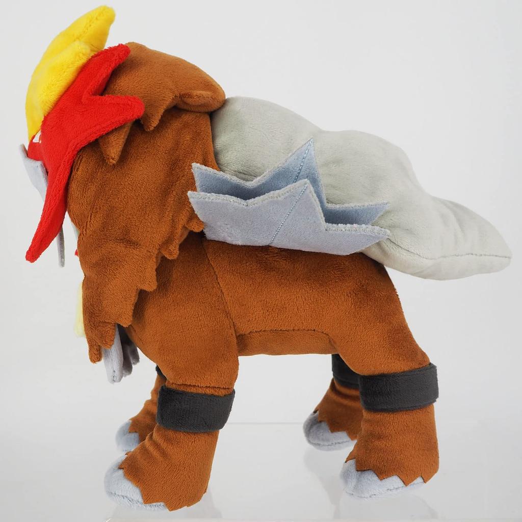 Sanei Boeki Pokemon ALL STAR COLLECTION Entei x D24 x Plush Toy Pokemon PP63 (S) W10.5 H23.5cm