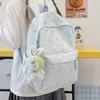 Schoolbag Japanese cute cartoon schoolbag male and female junior high school college students lightweight backpack large capacity load reduction 