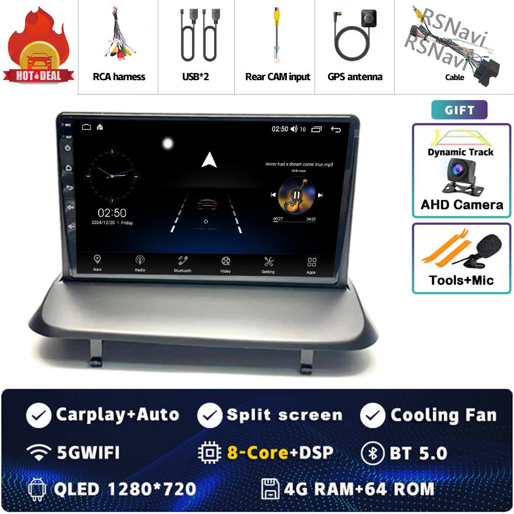 Android 14 Carplay Car Radio For Peugeot 5008 3008 2009-2015 Multimedia Video Player Navigation GPS Stereo 2Din DVD Head Unit BT