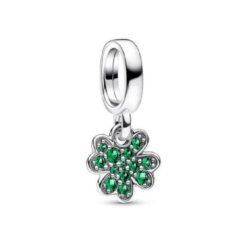 Новый S925 посеребренный Me Series из бисера Love Clover Star Подвеска подходит для оригинального браслета для женщин Diy Jewelry