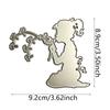 Little Girl Metal Cutting Dies Fairy Die Cuts for DIY Embossing Scrapbooking Template Molds Photo Card Making Decoration