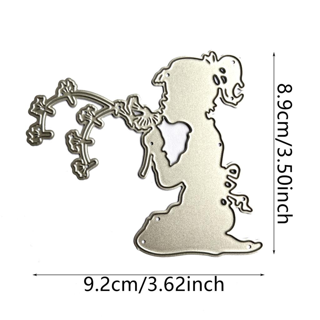 Little Girl Metal Cutting Dies Fairy Die Cuts for DIY Embossing Scrapbooking Template Molds Photo Card Making Decoration