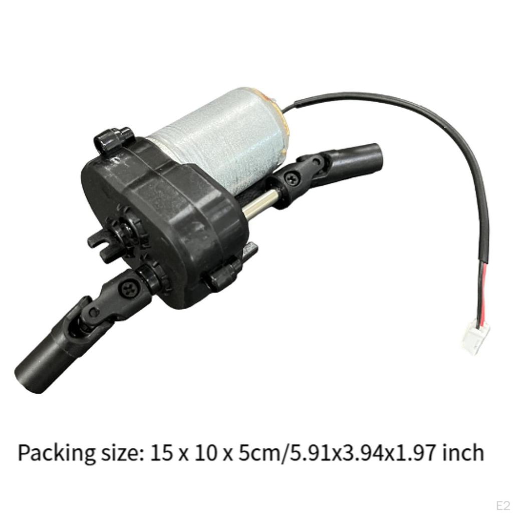 RC Car Motor Gearbox Wave Box Assembly запасные части Модель транспортного средства для MN82 MN78 1/12