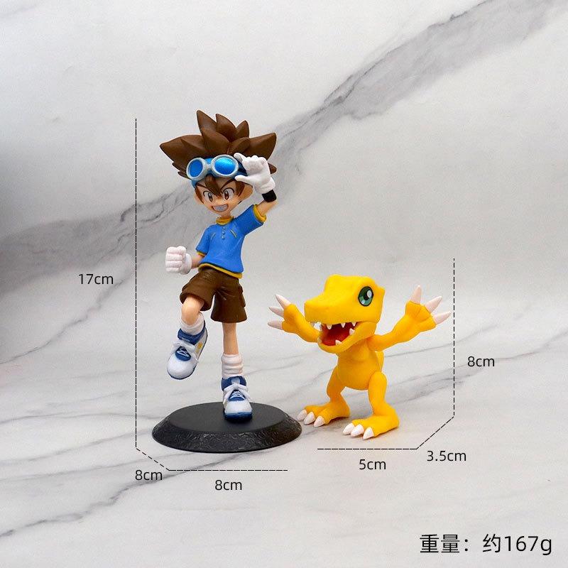 Аниме фигурка Digimon Adventure Ягами Тайчи Исида Ямато Ягами Хикари Такару экшн-модель украшения ПВХ игрушки подарки