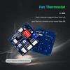 HW-585 ШИМ Регулятор скорости температуры 4-проводной Модуль термостата вентилятора компьютера Автоматическое регулирование температуры