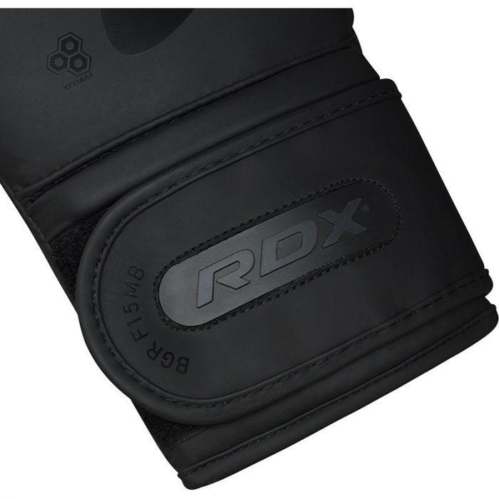 RDX F15 Boxing Gloves Black/Black 12oz