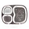 Miffy Childrens Stainless Steel Snack Plate 3 Pieces, 1 Piece, Single Item, Popular Korean Parenting Items