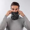 Autumn and Winter Velvet Adult Scarf Outdoor Riding Double-layer Thickened Scarf Cover Versatile Warm Camouflage Knitted Neck Cover