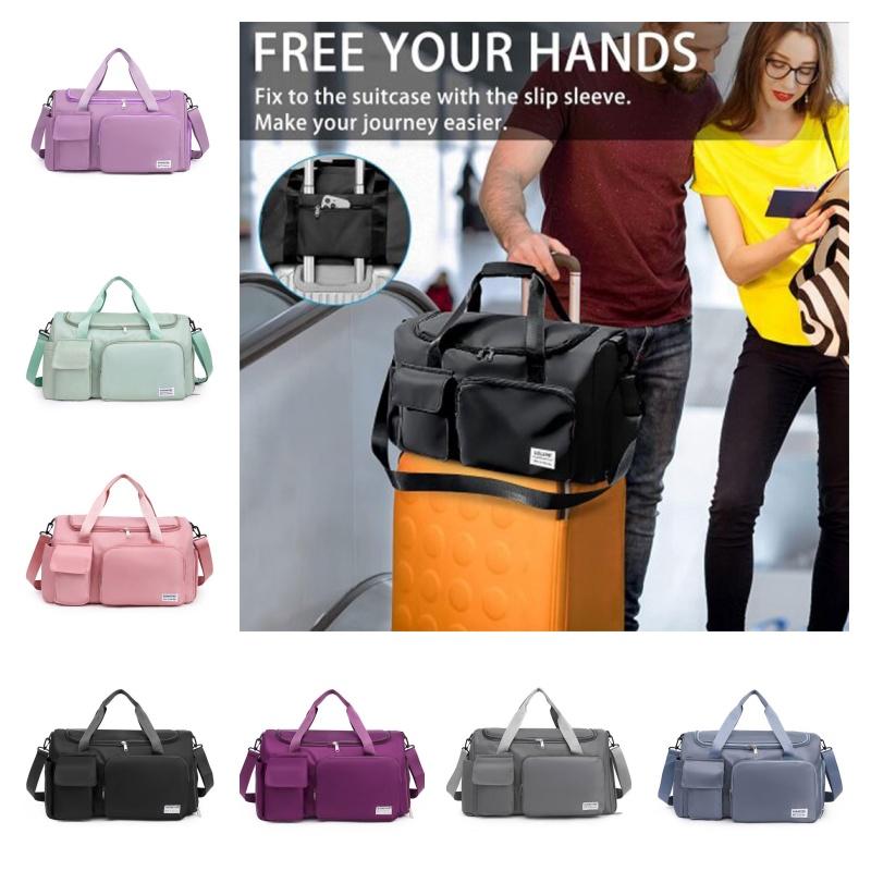 Womens Fitness Bag Dry Wet Separation Multifunctional Travel Swimming Training