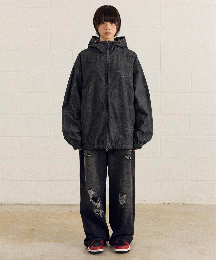 Ветровка Filluminate Crease Washed - Хаки