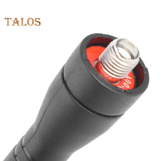 Резиновая антенна с высоким коэффициентом усиления, гнездо, 10 Вт, 2,15 дБи, рация, усилитель дальности радиосвязи для Baofeng BF-UV5R UV6R 888S SMA-F