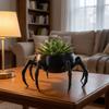 3D Printed Spider Shaped Planter Gothic Style Jewelry Storage Tray Succulent Planter  Living Room