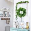 30 см искусственные зеленые листья венок ягодная гирлянда передняя дверь окно настенный декор