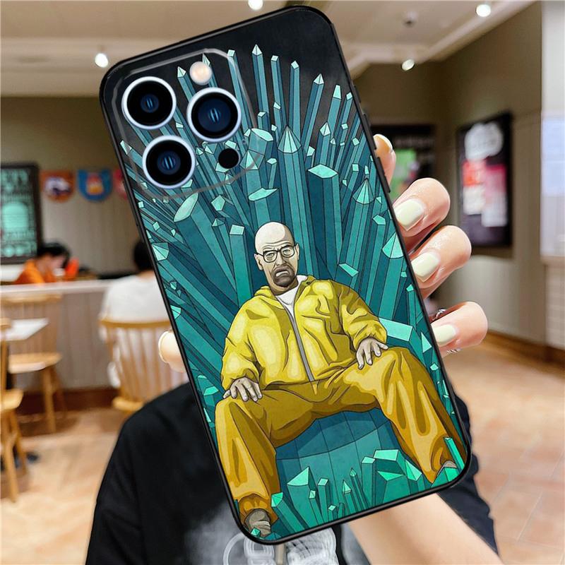 Heisenberg Breaking Bad Case For iPhone 17 16 15 13 12 11 14 Pro Max Mini Plus 16e 17 Air Bumper Cover Accessories