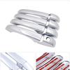 Chrome Car Door Handle Cover for Dodge Caliber 2007~2012 Luxury Covers Trim Set Exterior Car Accessories 2008 2009 2010 2011