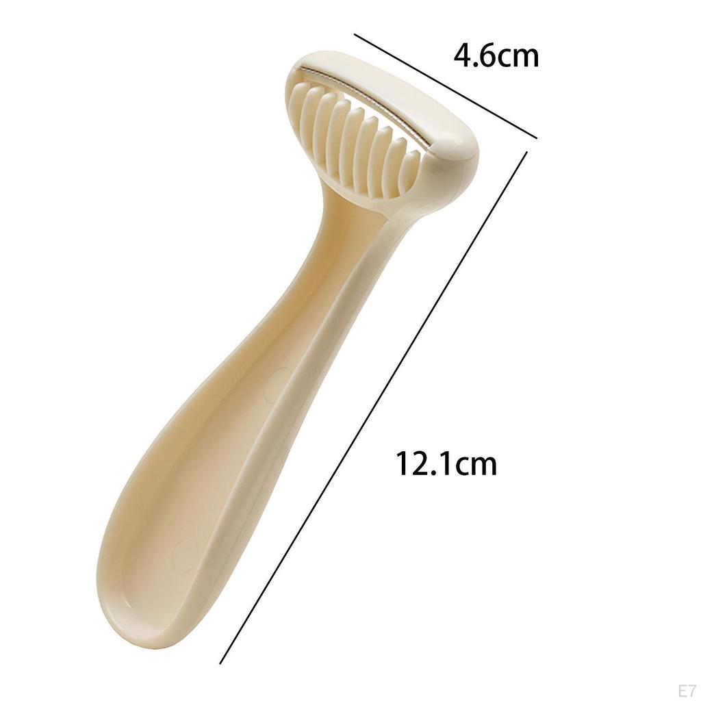 Инструмент для удаления волос на теле, практичный триммер для подмышек, лица, спины, фиолетовый