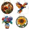 Creative Acrylic Sun Catcher Ornaments-Diverse Picks for Garden, Courtyard & Unique Home Accents