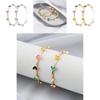 Plated Stylish Gold Heart Hoop Earrings Fashionable Alloy Heart Jewelry Shape