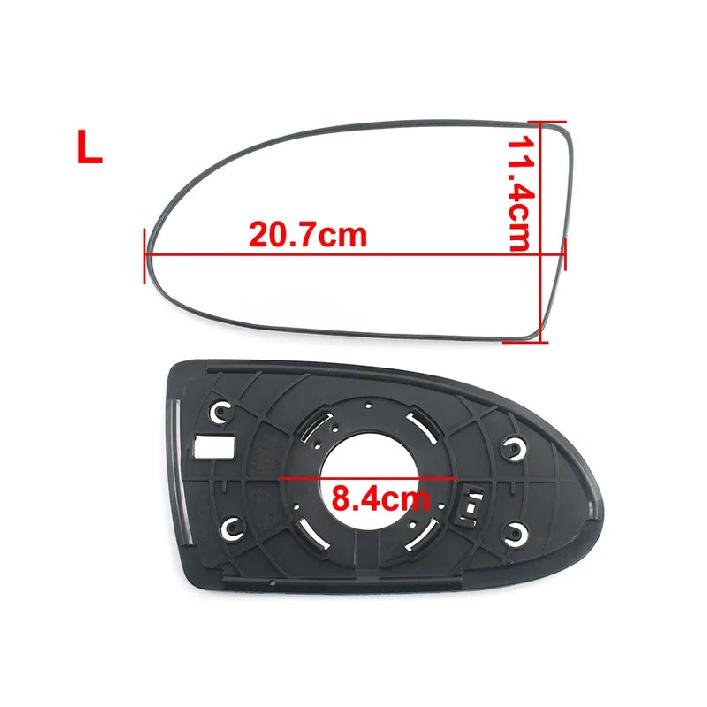 Для Hyundai Accent 2005 2006 2007 2008-2011 Автоаксессуары Зеркала заднего вида Стекло Наружное Боковое зеркало Дверное Зеркальный элемент без подогрева