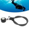 VGEBY Diving Pressure Gauge, Easy-to-Read, 360-Degree Rotating, for BCD Regulators and High-Pressure Hose, 8mm Diameter (65cm)