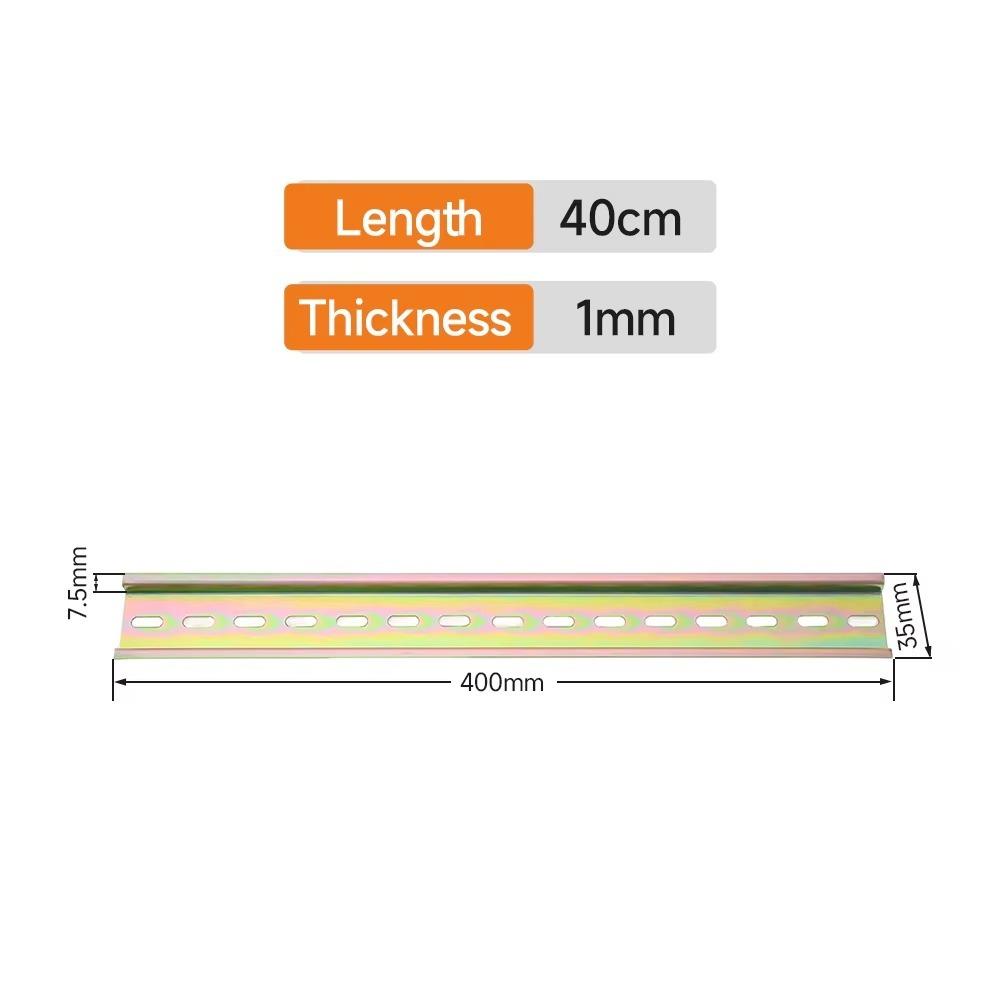 1mm Thickness Guide Rails 10-50cm Circuit Breaker Durable AC Contactor Relay