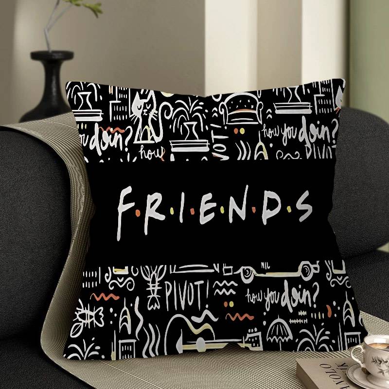 Classic F-Friends Series Tv Personalized Picture Text Home Decorative Pillows Household Gifts 45X45Cm