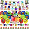 Rhythm Box Theme Birthday Party Decoration for Children Sprunki Birthday Party Decoration