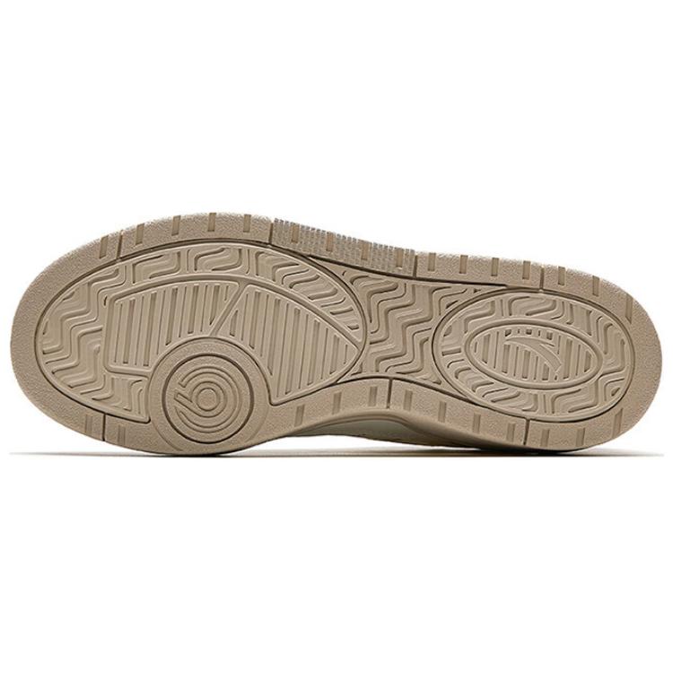 Anta Flame 1.0 Comfortable Fashion Slip Resistant Durable Low Top Skate Shoes Men Sneakers White Brown 112528091-5