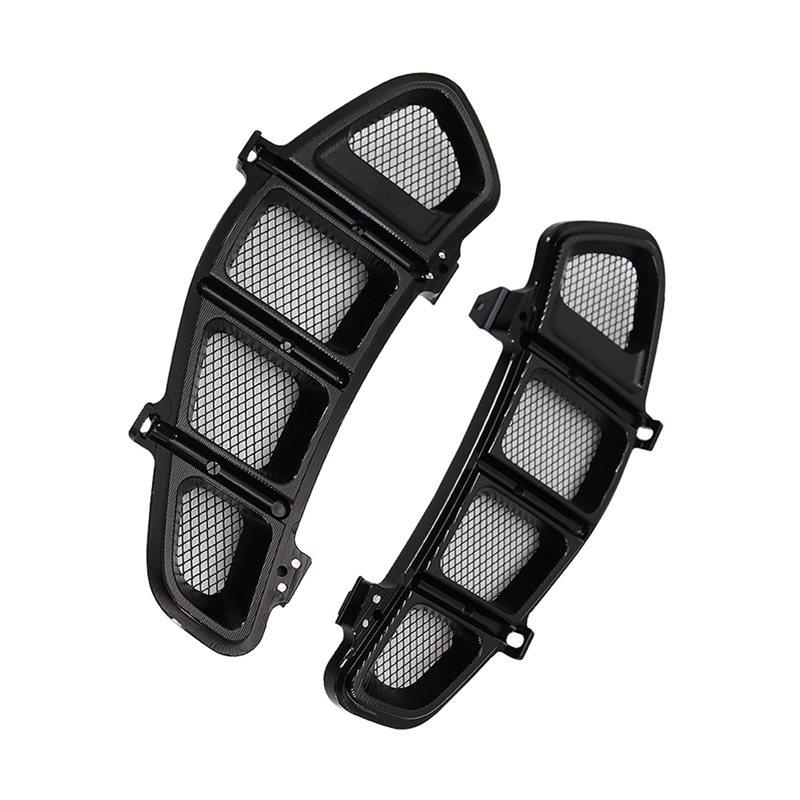 AA-For VESPA GTS300 GTS250 2013-2020 Motorcycle Accessories Left Right Radiator Guard Grille Protector Bezel Cover