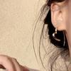 Simple Heart Earrings For Women Girl Sexy Trendy Jewelry Gift Party Wedding Temperament Versatile Stud Earrings