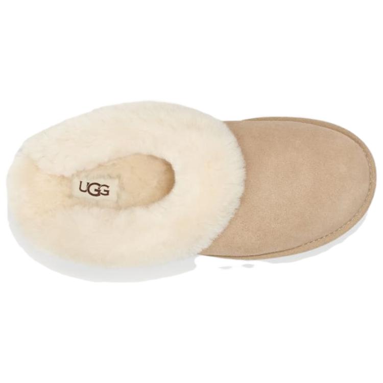 UGG Comfortable Versatile EVA Non-Slip Clogs Women Footwear Beige 1115134-SAN