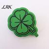 Four-leaf Clover Keychain Pendant, Stress Relief Toy with Hanging Buckle, Aromatherapy Smooth Structure Four-Leaf Shape Key Holder for Good