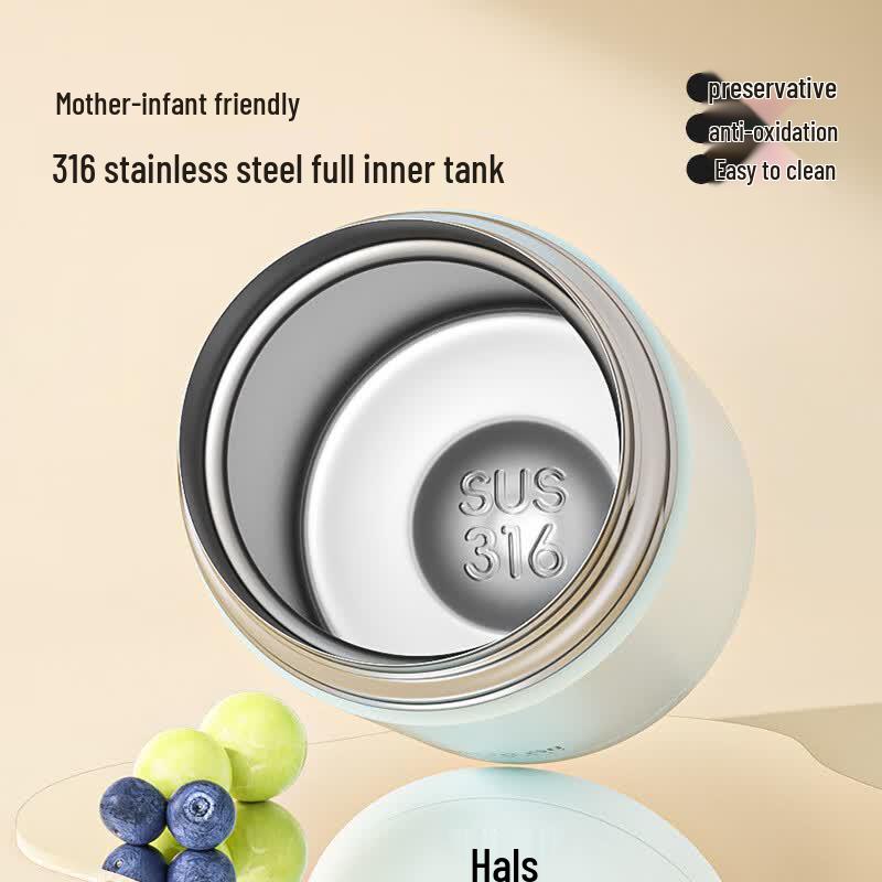 Halaishi 316 Stainless Steel 1000ml Insulated Food Jar