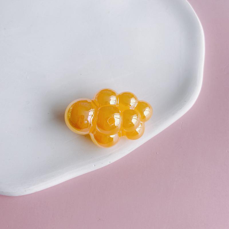 Цветной акриловый брелок-подвеска в виде облака для самодельных ювелирных изделий и телефонных цепочек