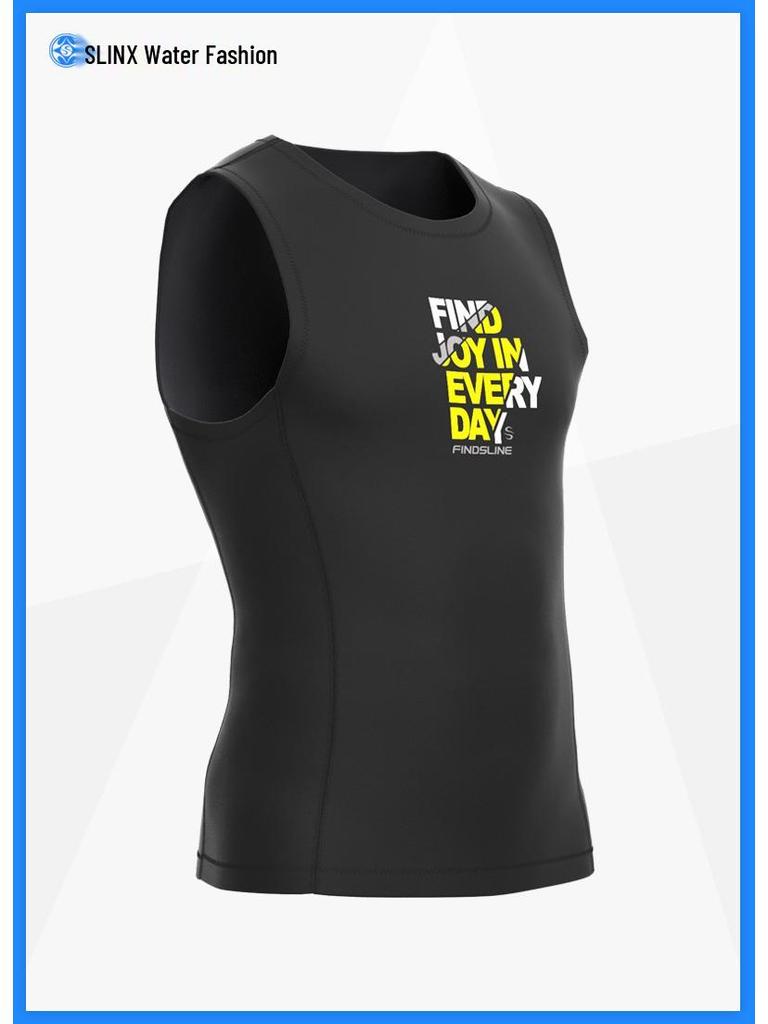 SLINX Мужской Суперэластичный CR Теплый Жилет без рукавов для дайвинга и серфинга