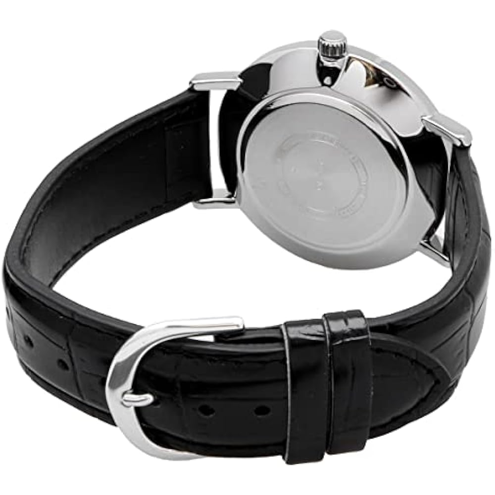 [Casio] CASIO Quartz Men's Watch MTP-VT01L-1B Black x Black Leather Band Overseas Model [Parallel...