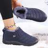Large Size 47 Ultra-Warm Winter Boots - Non-Slip Thick Sole, Snow Boots Round Toe, Solid Color Minimalist Design for Outdoor Hiking Boot