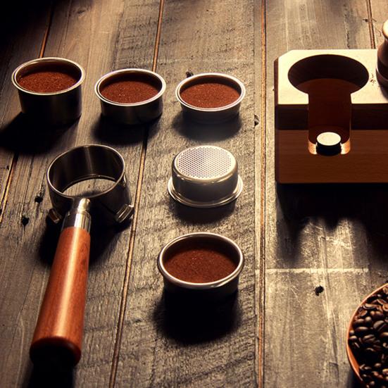 Фильтр для кофе 51/54 мм с мелкой сеткой, пищевой антипригарный, легко чистится, быстрая фильтрация, нержавеющая сталь, корзина для фильтра эспрессо для кофеварки