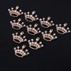 10Pcs/Set Alloy  Small Crown Charms Pendant Diy Craft Jewelry Making