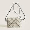 Miyake 2024 Geometric Diamond Cupido Shoulder Bag - Versatile, Niche Square Design