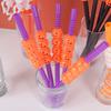 5pcs- Halloween Straws,Happy Festive Pumpkin Straws - Halloween Party Supplies,Perfect For Parties, Home Bars & Cocktails