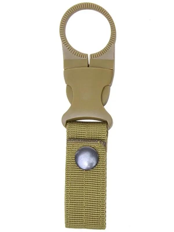 1/2/3Pcs Webbing Buckle Hook Water Bottle Holder Clip Outdoor Nylon Climb Carabiner Belt Backpack Hanger Camp